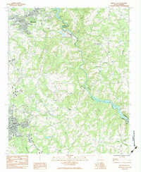 Belton East 1983 topographic map thumbnail