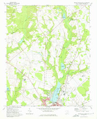 Bennettsville North 1972 topographic map preview