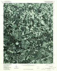 Blacksburg North 1976 topographic map thumbnail