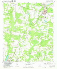 Blackville 1979 topographic map thumbnail