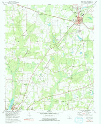 Blackville 1979 topographic map thumbnail