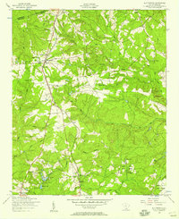 Blythewood 1953 topographic map thumbnail