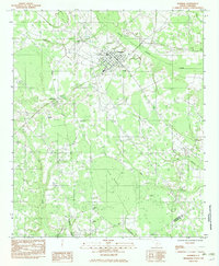 Bowman 1982 topographic map thumbnail