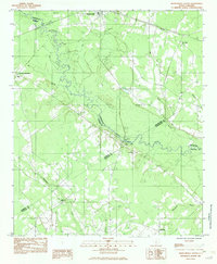 Branchville South 1982 topographic map thumbnail