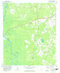 Bull Pond 1978 topographic map thumbnail