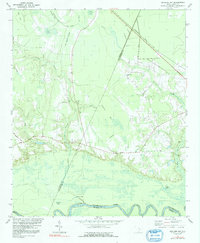 Butlers Bay 1979 topographic map thumbnail