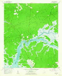 Cainhoy 1958 topographic map thumbnail