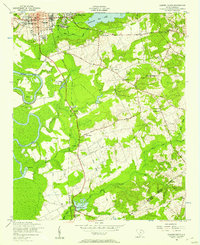 Camden South 1953 topographic map thumbnail