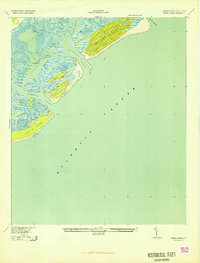 Capers Island topographic map thumbnail