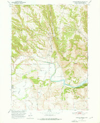 Cascade Springs 1950 topographic map thumbnail