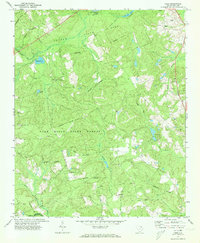 Cash 1972 topographic map thumbnail