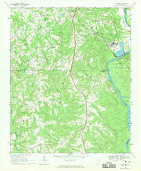 Catawba 1968 topographic map thumbnail