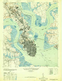 Charleston 1948 topographic map thumbnail