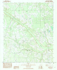 Clear Pond 1982 topographic map thumbnail