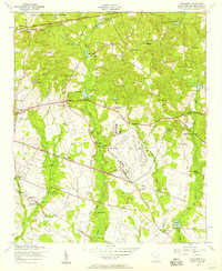 Congaree 1953 topographic map thumbnail
