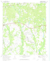 Congaree 1972 topographic map thumbnail