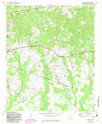 Congaree 1972 topographic map thumbnail