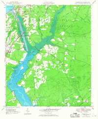 Cordesville 1948 topographic map preview