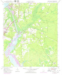 Cordesville 1948 topographic map preview