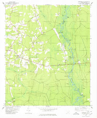 Cottageville 1980 topographic map thumbnail