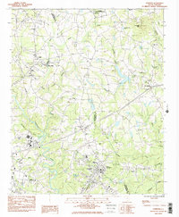 Cowpens 1983 topographic map thumbnail