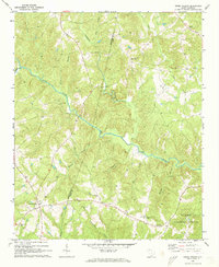 Cross Anchor 1969 topographic map thumbnail