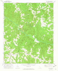 Cross Anchor 1969 topographic map thumbnail
