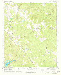 Cross Hill 1970 topographic map thumbnail