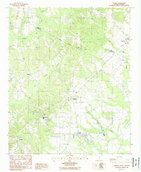 Dalzell 1988 topographic map thumbnail