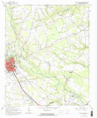 Darlington East 1963 topographic map thumbnail