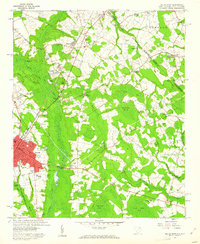Dillon East 1960 topographic map thumbnail