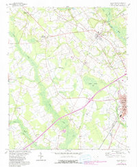 Dillon West 1960 topographic map thumbnail