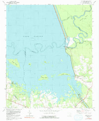 Eadytown 1979 topographic map thumbnail