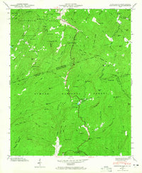 Eastatoe Gap 1946 topographic map thumbnail