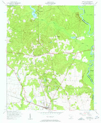 Eastover 1953 topographic map thumbnail