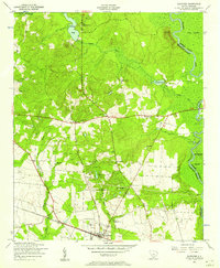 Eastover 1953 topographic map thumbnail