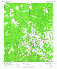 Edgefield 1964 topographic map thumbnail