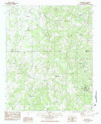 Edgemoor 1982 topographic map thumbnail