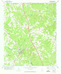 Enoree 1969 topographic map thumbnail
