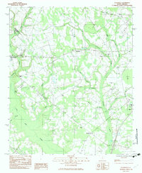 Felderville 1982 topographic map thumbnail
