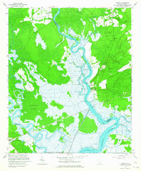 Fenwick 1960 topographic map thumbnail