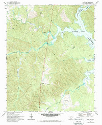 Flint Hill 1971 topographic map thumbnail