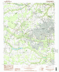 Florence West 1986 topographic map thumbnail