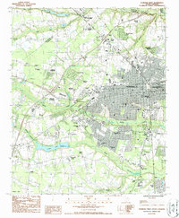 Florence West 1986 topographic map thumbnail