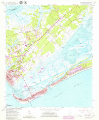 Fort Moultrie 1959 topographic map thumbnail