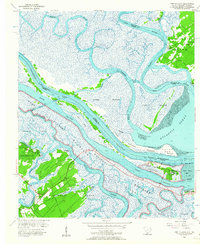 Fort Pulaski topographic map thumbnail