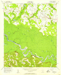 Gadsden 1953 topographic map thumbnail