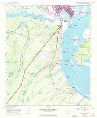 Georgetown South 1943 topographic map thumbnail