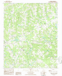 Gilbert 1986 topographic map thumbnail