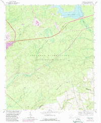 Girard NE 1964 topographic map thumbnail
